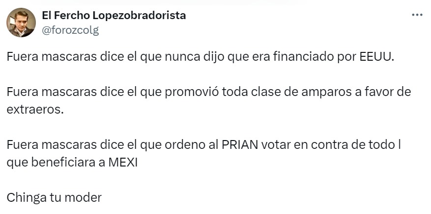 Claudio X fue financiado por EU