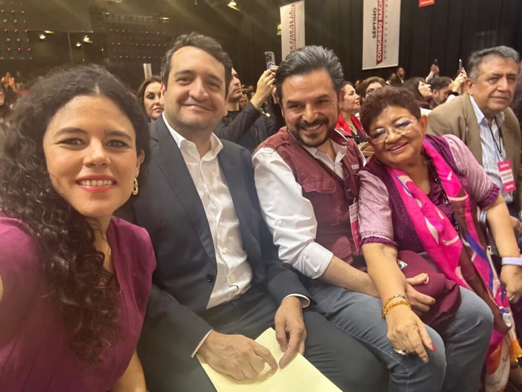 Congreso de Morena elige a Luisa María Alcalde