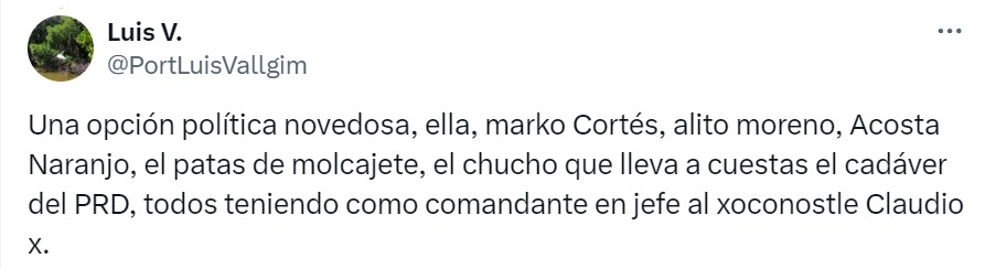 Critican intenciones de Xóchitl Gálvez Ruiz de formar nuevo partido