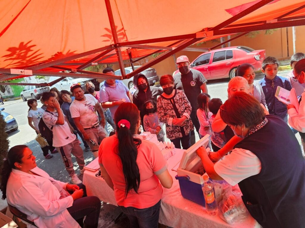 Delfina Gómez ordenó continuar con Brigadas de salud en Chalco