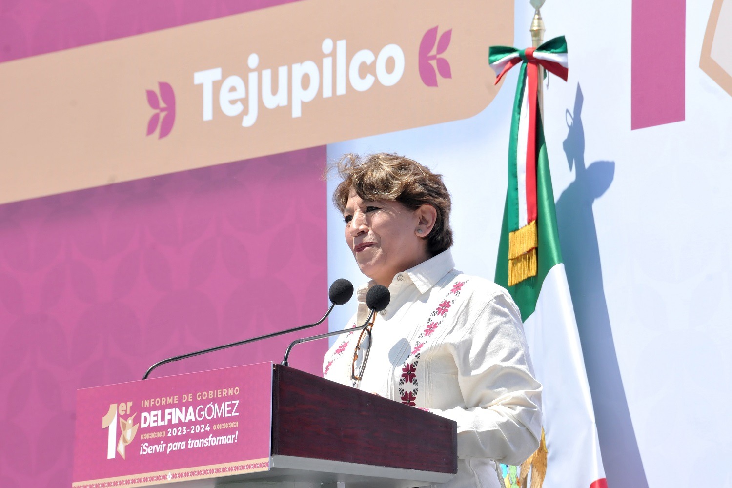 Delfina Gómez reconoce resultados económicos en el Edomex 