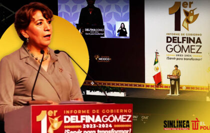 Delfina Gómez rinde primer informe como gobernadora del Edomex