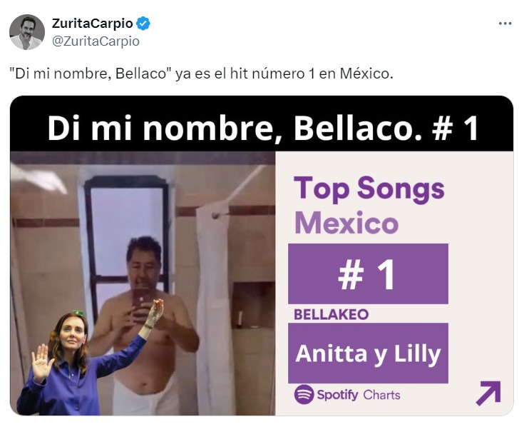 "Di mi nombre, Bellaco" como canción de Téllez y Noroña