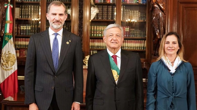 Felipe VI toma posesión AMLO