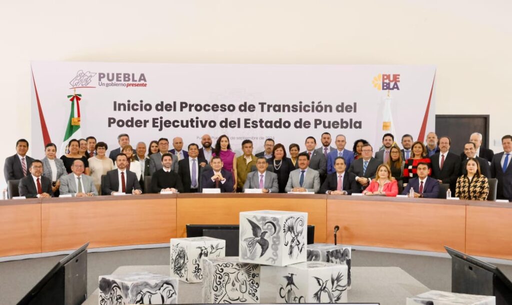 Inicio de transición del Poder Ejecutivo en Puebla