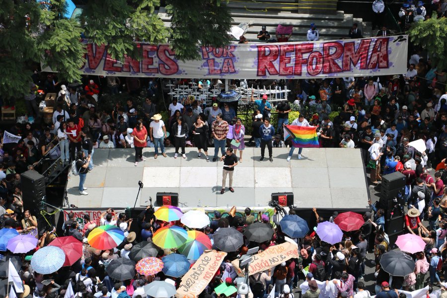 Jóvenes por la reforma judicial