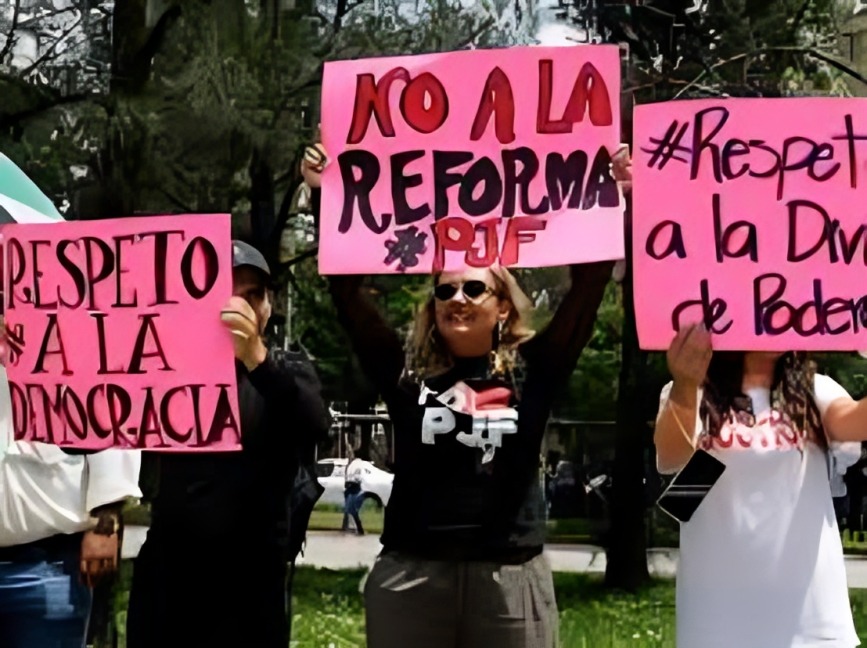 Jueza detiene efectos de reforma judicial