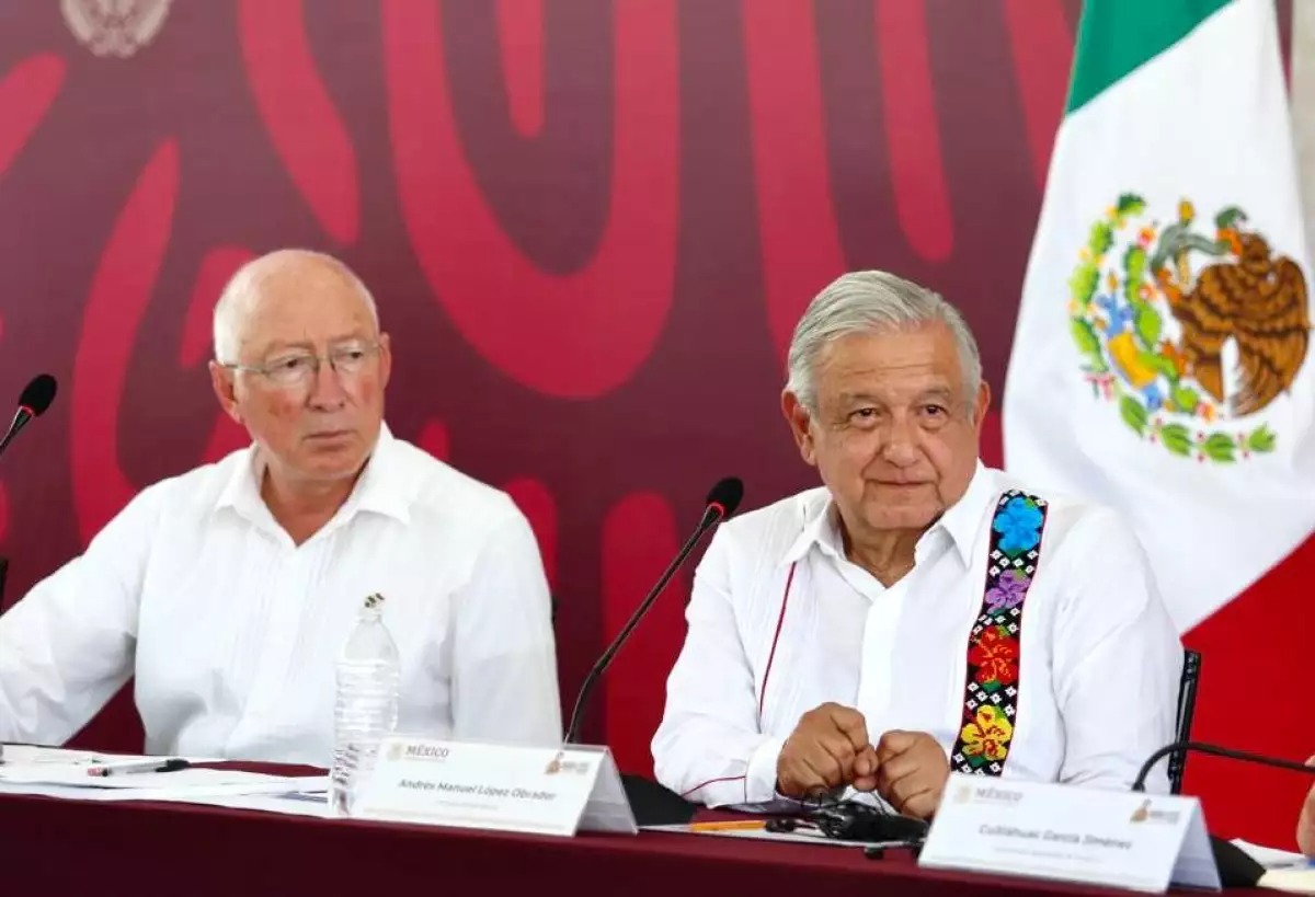 Ken Salazar y AMLO