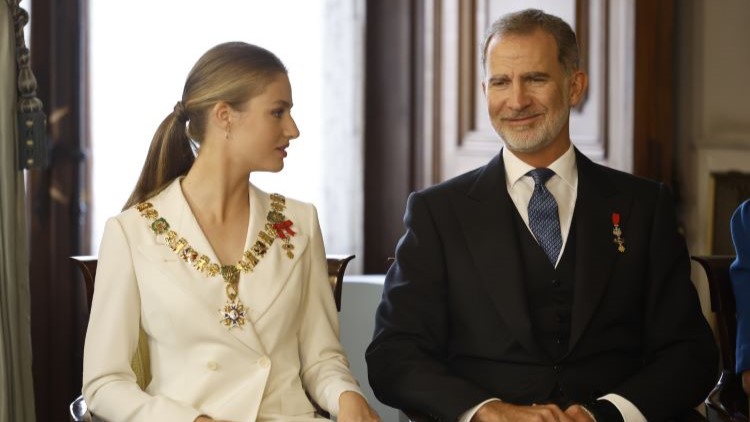 Leonor y Felipe VI de España