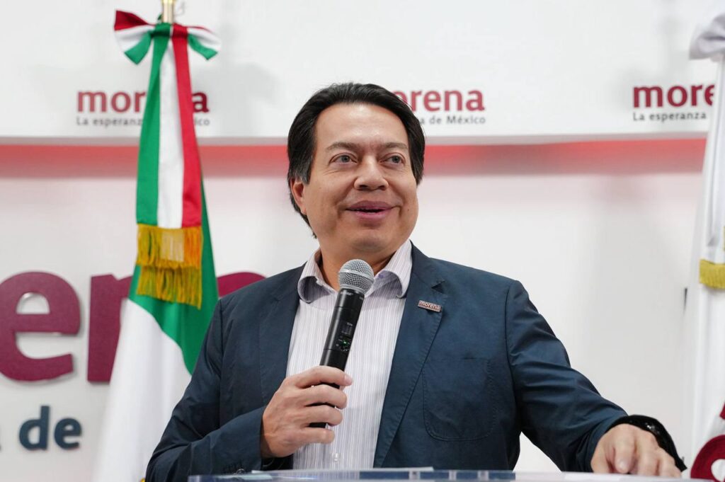 Mario Delgado, actual dirigente de Morena