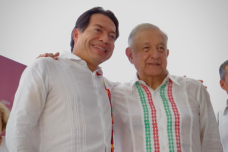 Mario Delgado y AMLO