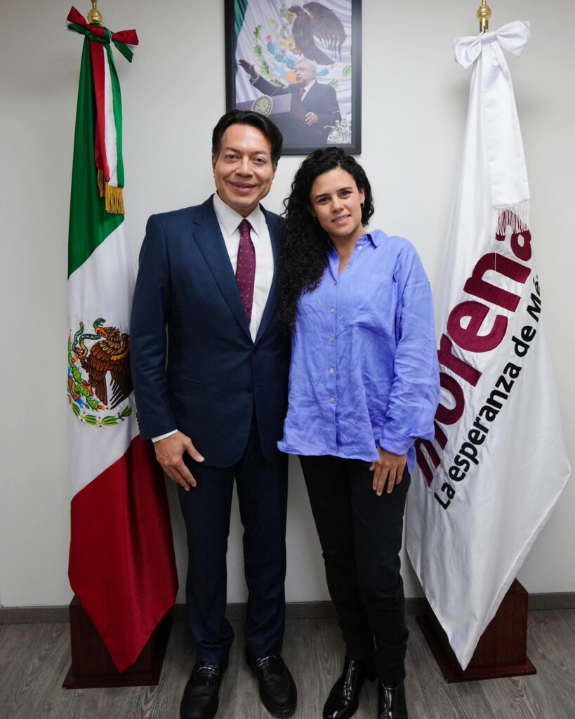 Mario Delgado y Luisa María Alcalde