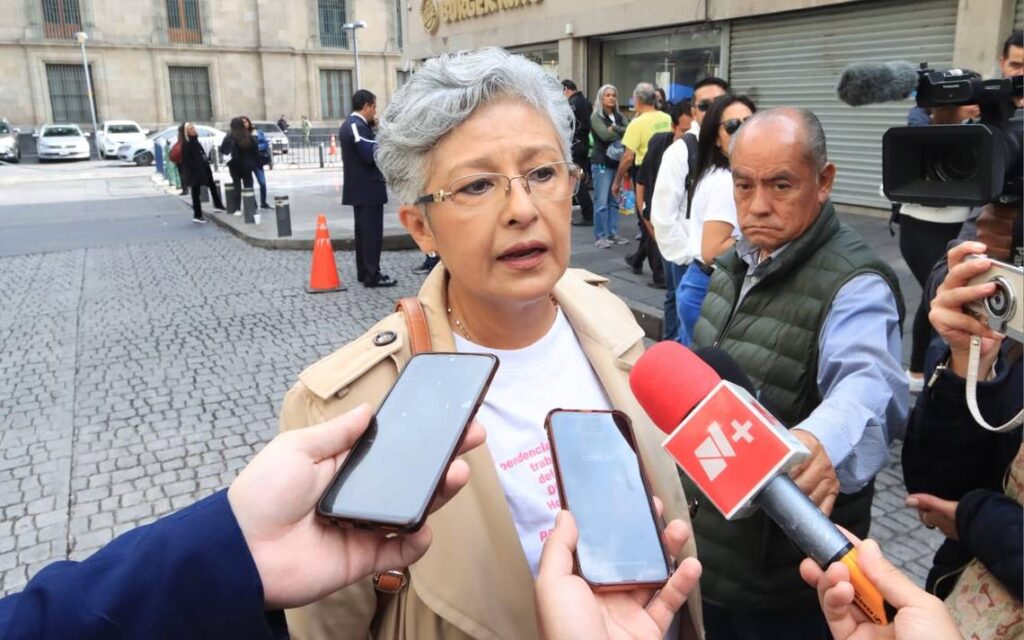 Patricia Aguayo vocera de trabajadores del PJ