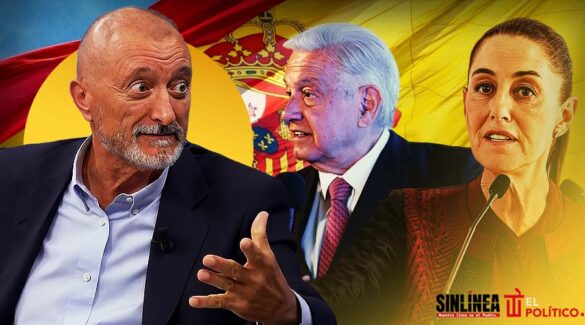 Pérez-Reverte llama sinvergüenzas a Sheinbaum y AMLO