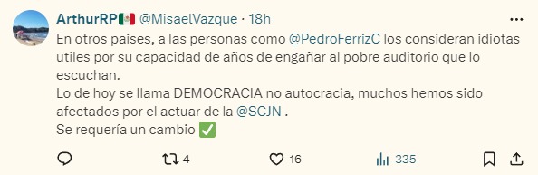 Reforma judicial es urgente en México