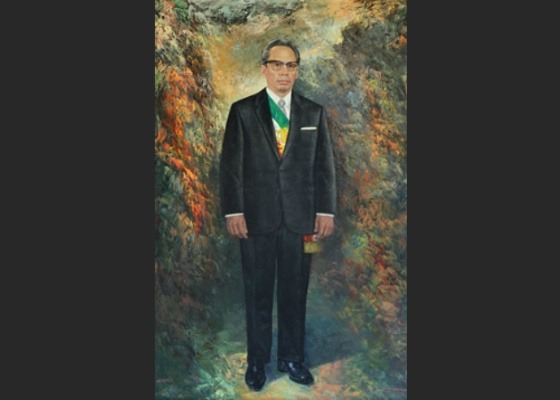 Retrato de AMLO Díaz Ordaz