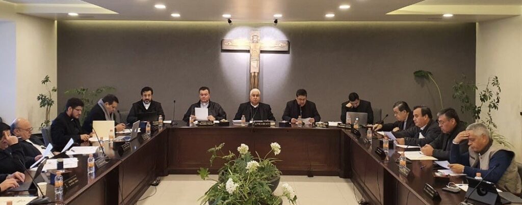 Sesión de la Conferencia del Episcopado Mexicano