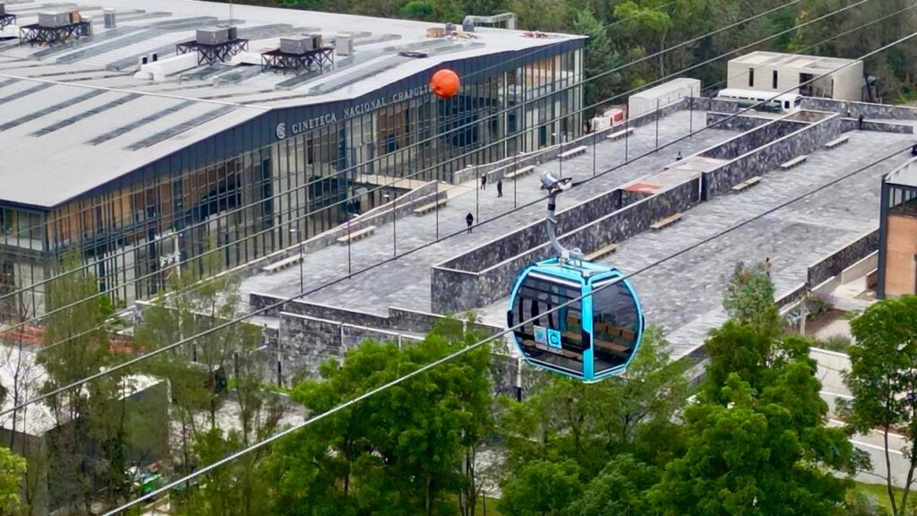 Vista aérea de la cuarta sección de Chapultepec