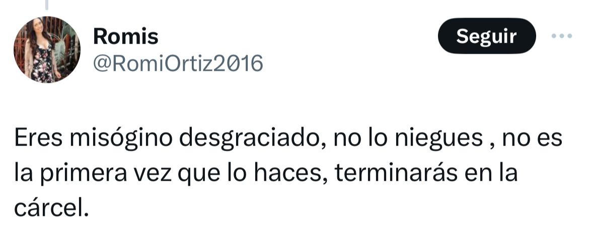 Acusan de misógino a Luis Cárdenas