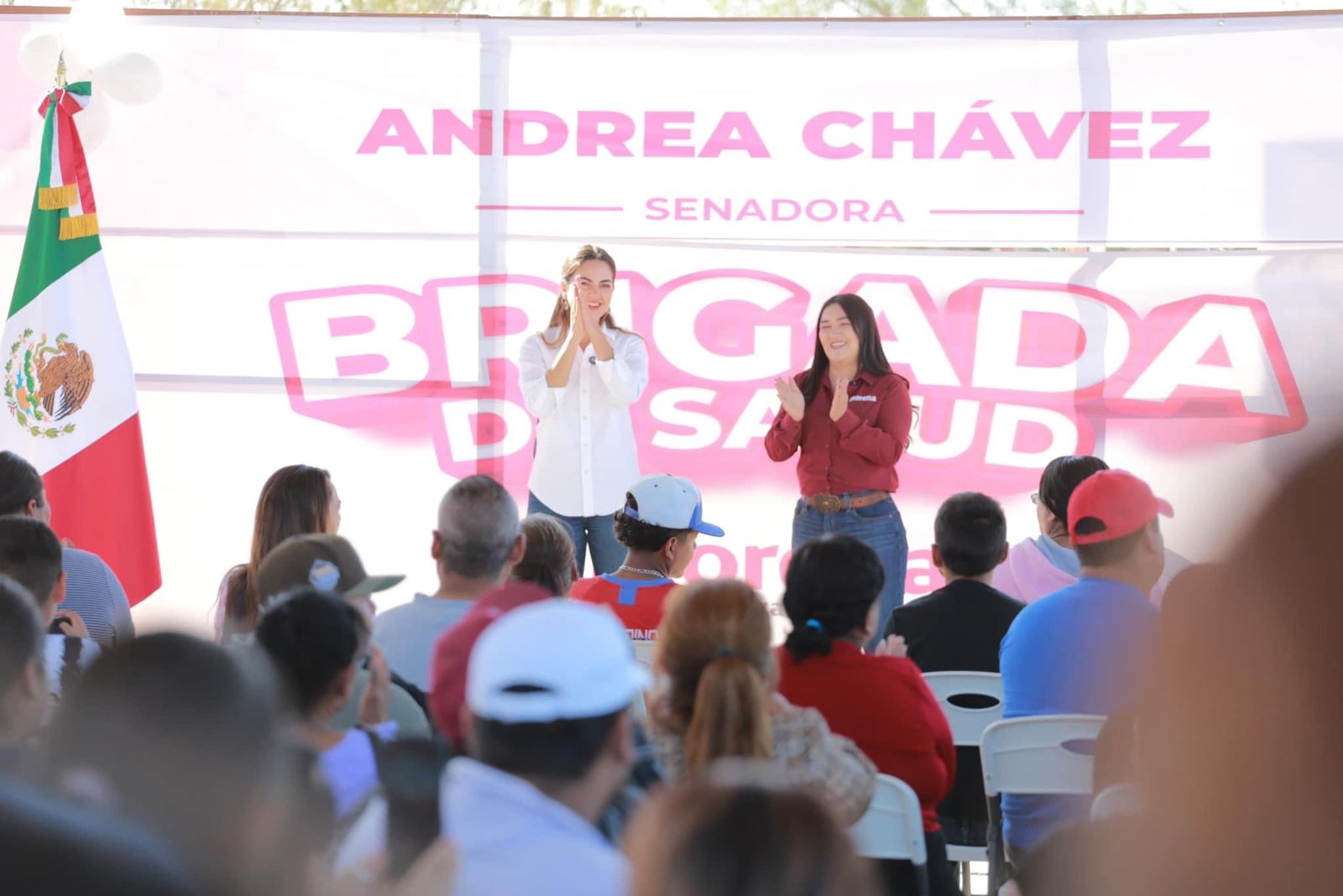 Andrea Chávez critica al gobierno de Chihuahua