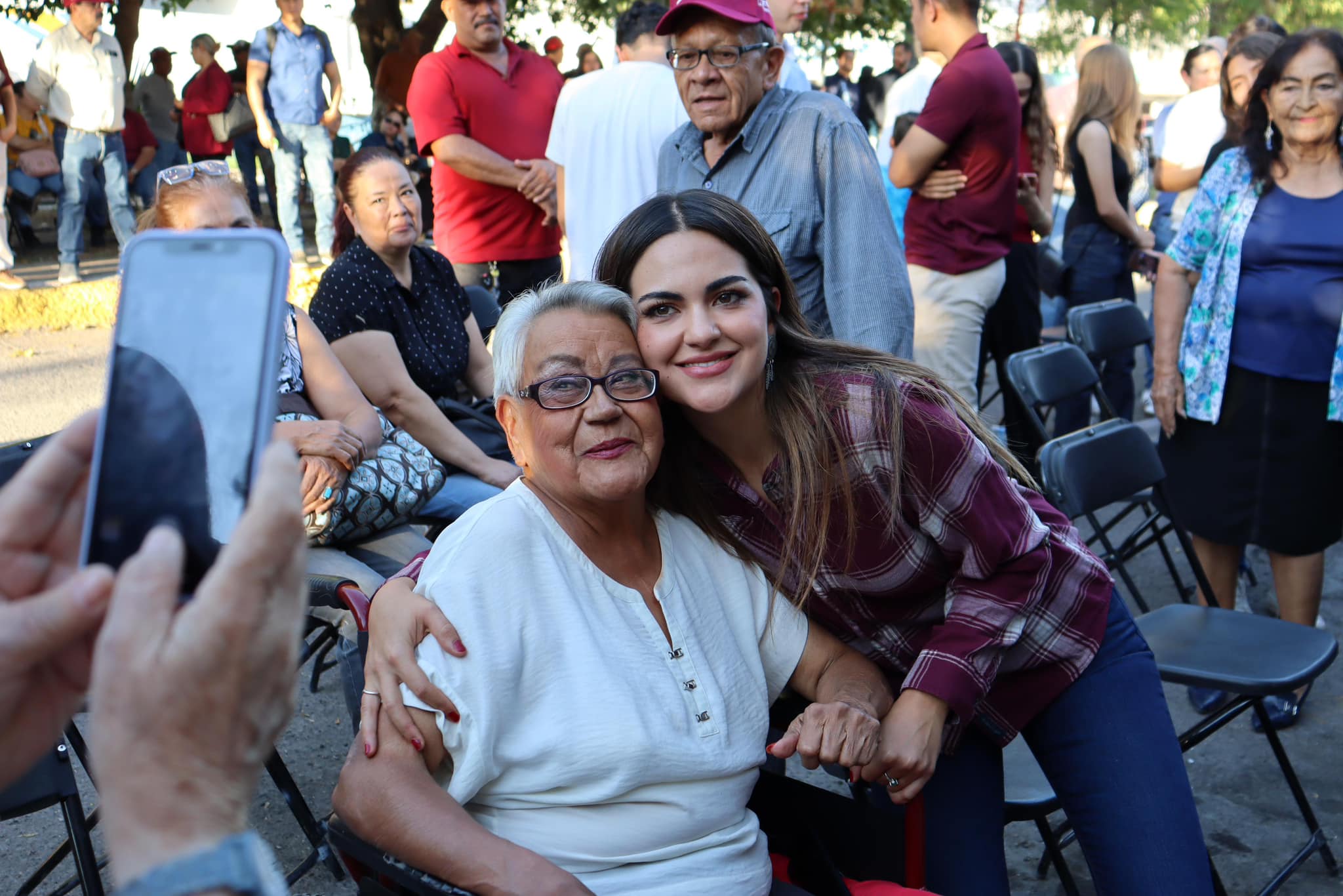 Andrea Chávez cuenta con el apoyo de chihuahuenses