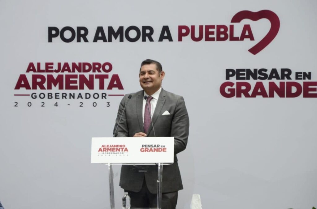 Armenta, gobernador electo de Puebla