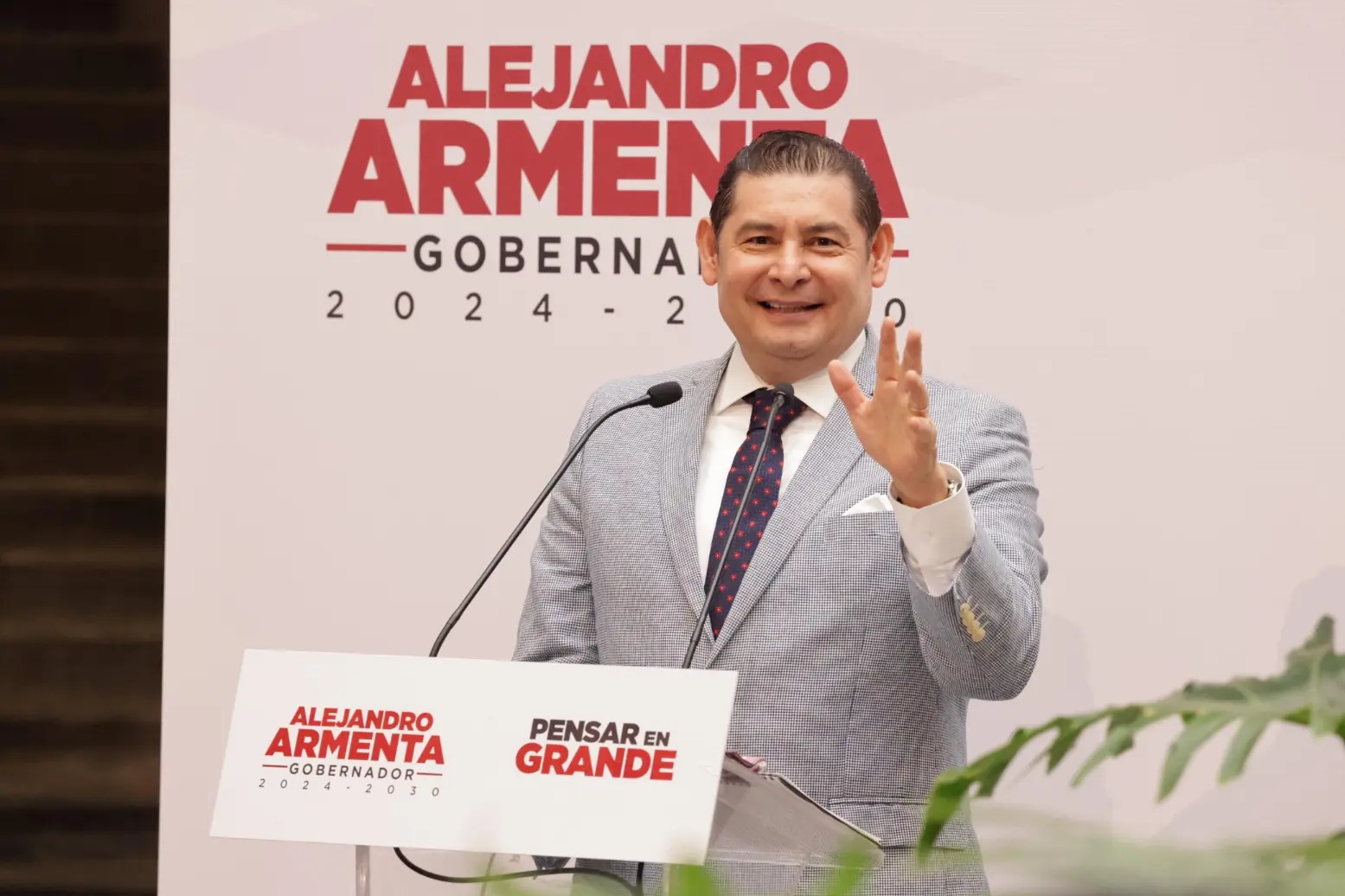 Armenta trabajará por la transformación de Puebla