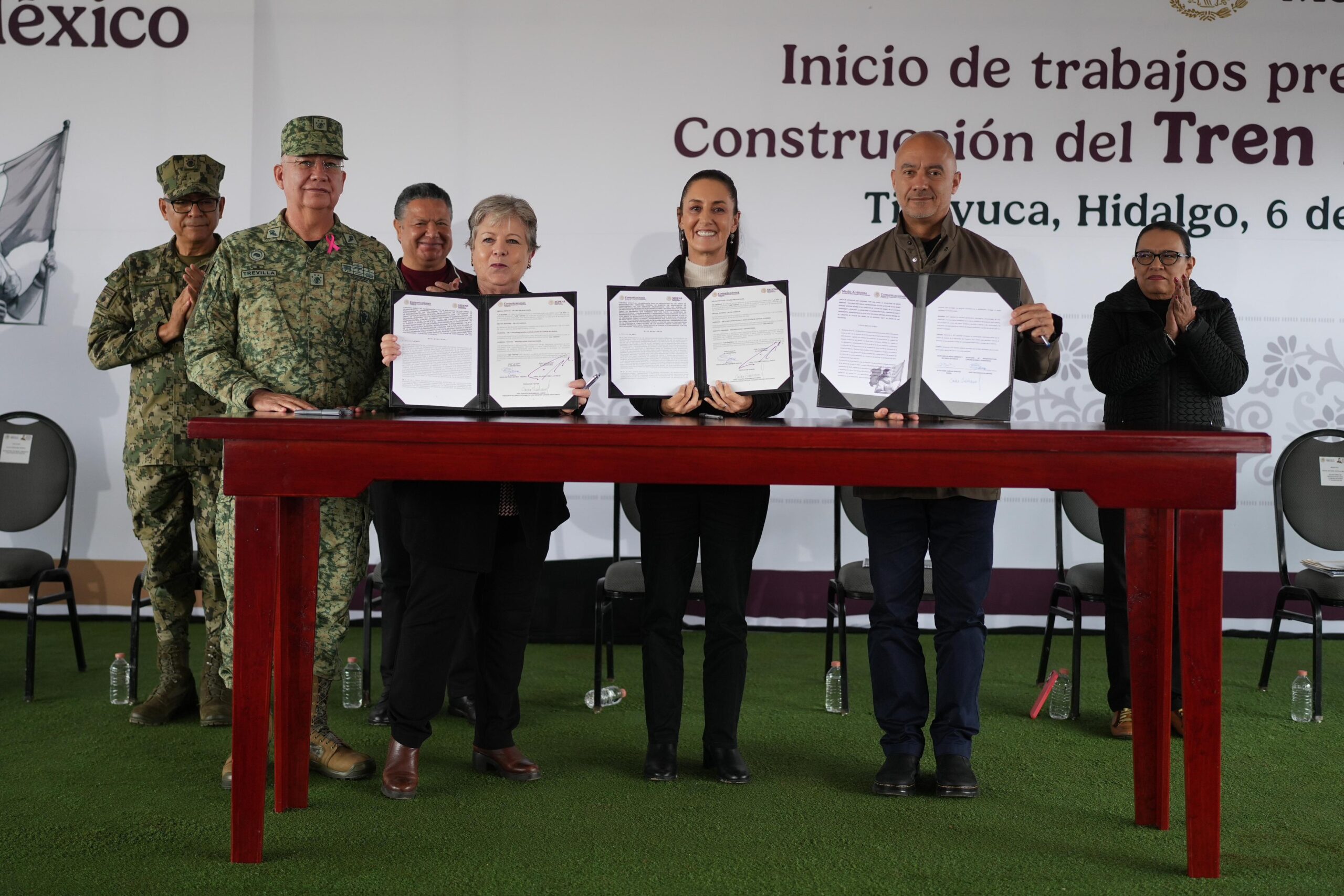 Claudia Sheinbaum asegura que habrá construcción de más km de vías férreas