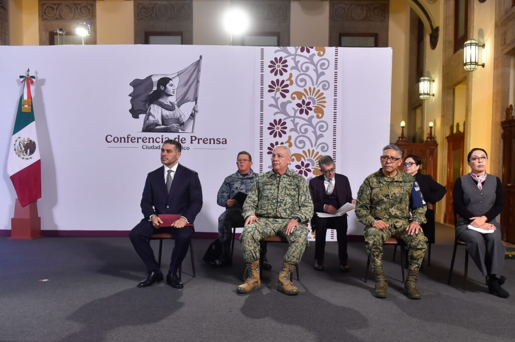 Cuerpos de seguridad del Gobierno de México