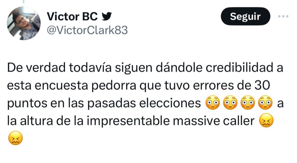 Cuestionan credibilidad y errores de 30 puntos