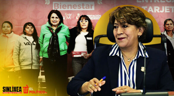 Delfina Gómez entrega 4 mil tarjetas Mujeres con Bienestar