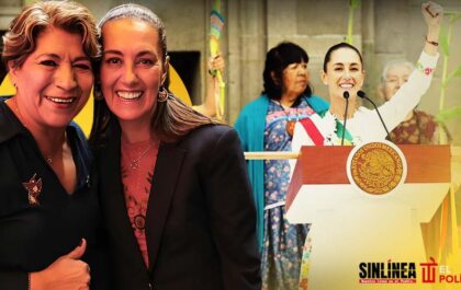 Delfina Gómez felicita a Sheinbaum por su toma de protesta