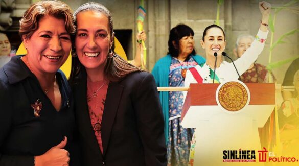 Delfina Gómez felicita a Sheinbaum por su toma de protesta