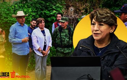 Delfina Gómez reubicará a 75 familias afectadas por las lluvias