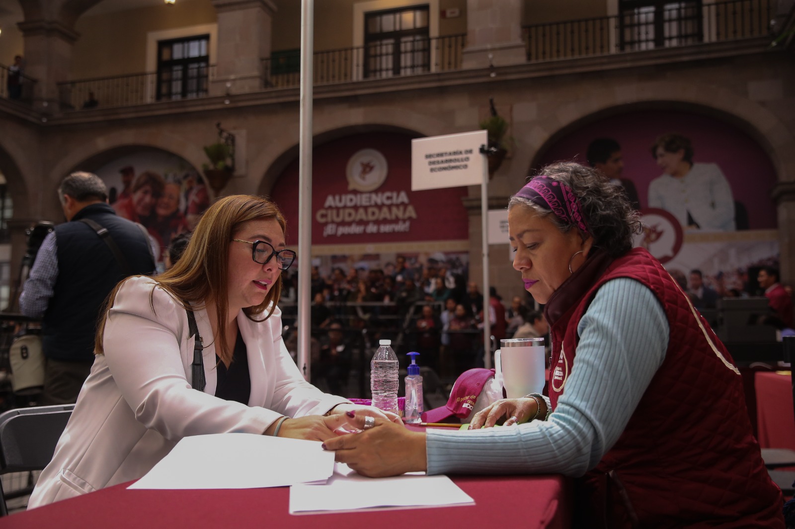 Delfina Gómez Tercera Audiencia Ciudadana