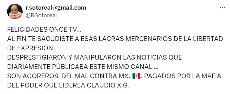 Más felicitaciones sobre decisión de Canal 11