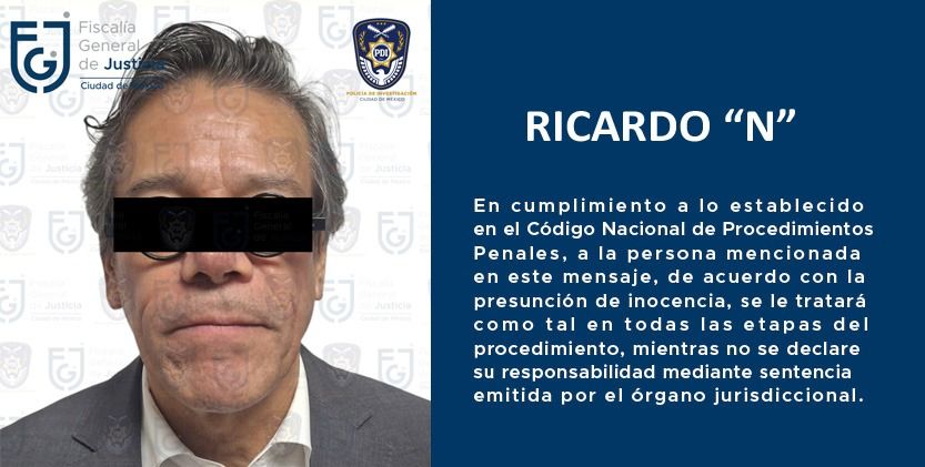 Fiscalía reporta detención de Márquez