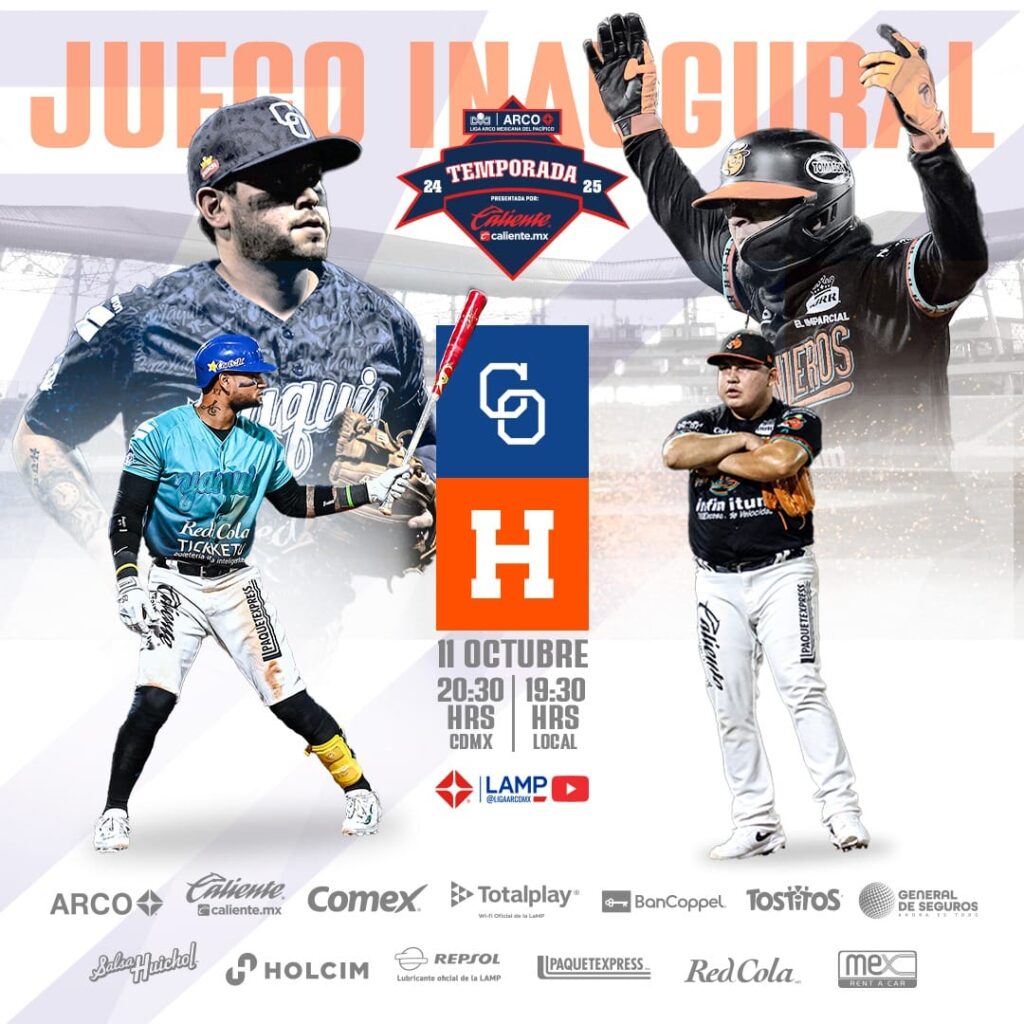 Juego inaugural beisbol Culiacán