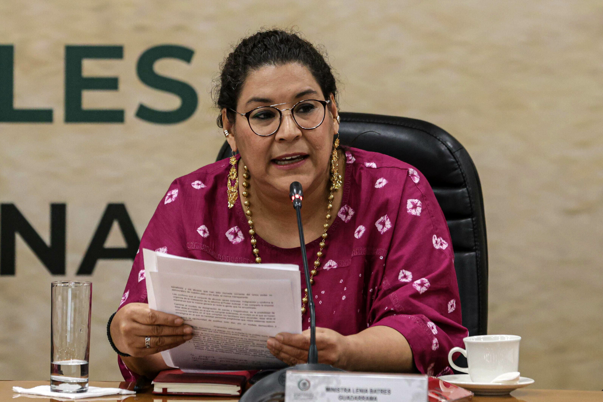 Lenia Batres, ministra del poder Judicial