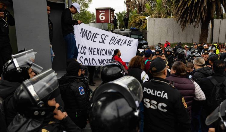 Manifestación Jufed