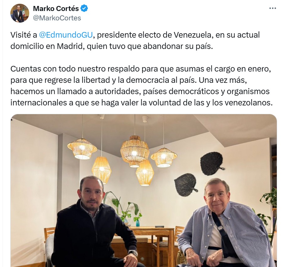 Marko Cortés visita España