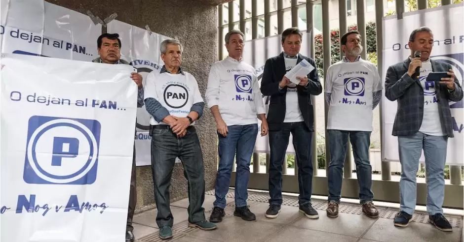 Militantes del PAN piden nueva dirigencia