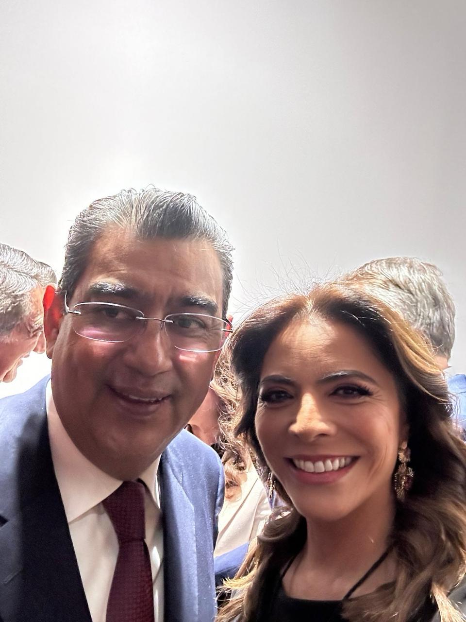 Olivia Salomón y Sergio Salomón