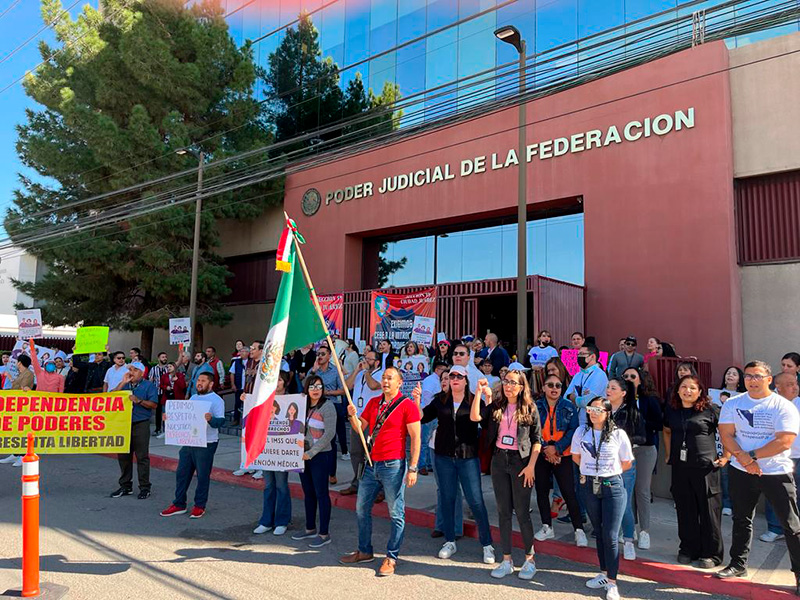 Patricia Aguayo encabeza protestas