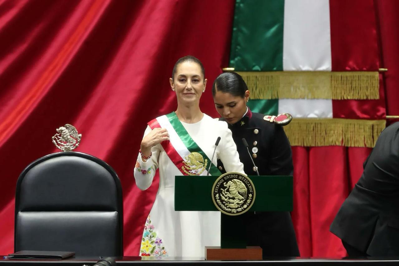 Sheinbaum toma posesión Olivia Salomón