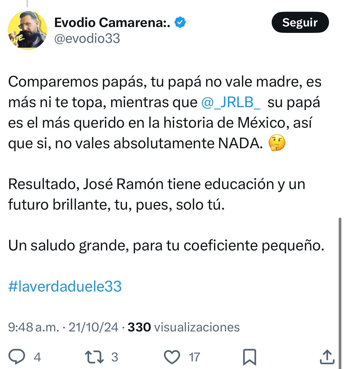 Usuarios respaldan a hijo de AMLO