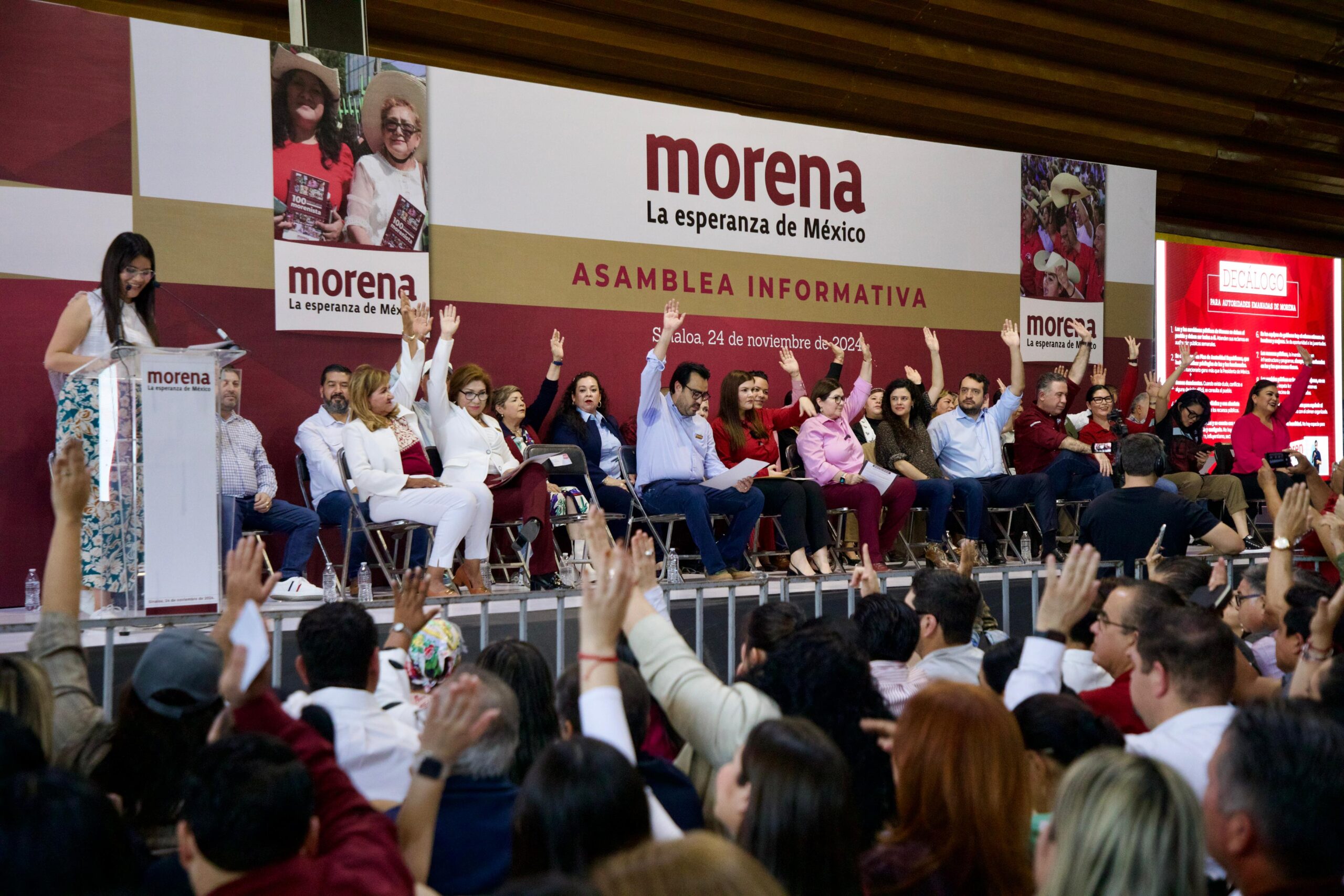 Andy López y Luisa María Alcalde se reúnen en Sinaloa 