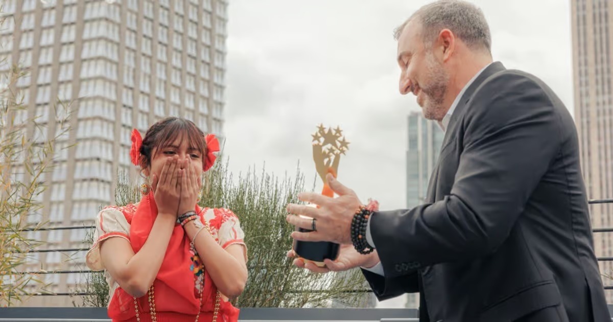 Ángela Olazarán la mejor estudiante del mundo