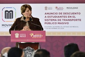 Gobernadora anuncia descuento en transporte