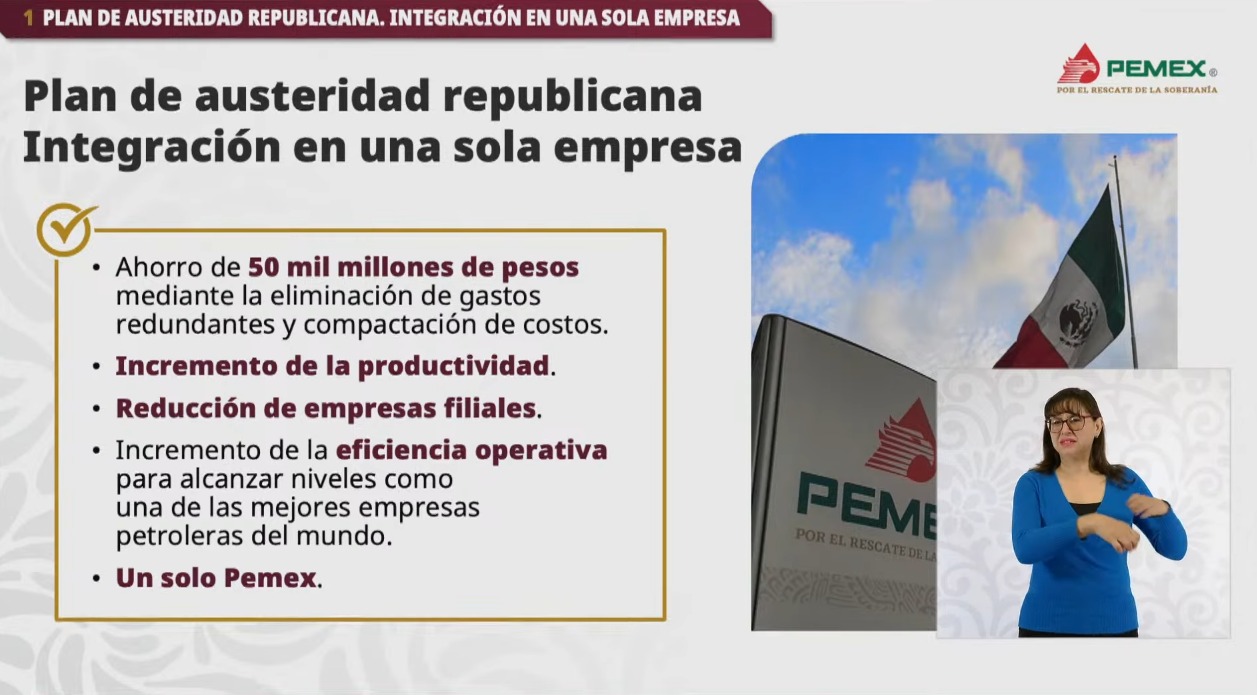 Plan de Sheinbaum para Pemex